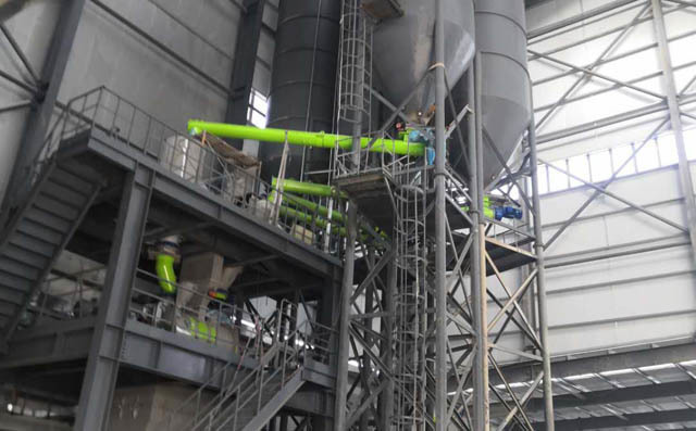 章丘豐源助力天玉建材輸送石膏粉項(xiàng)目運(yùn)行成功！